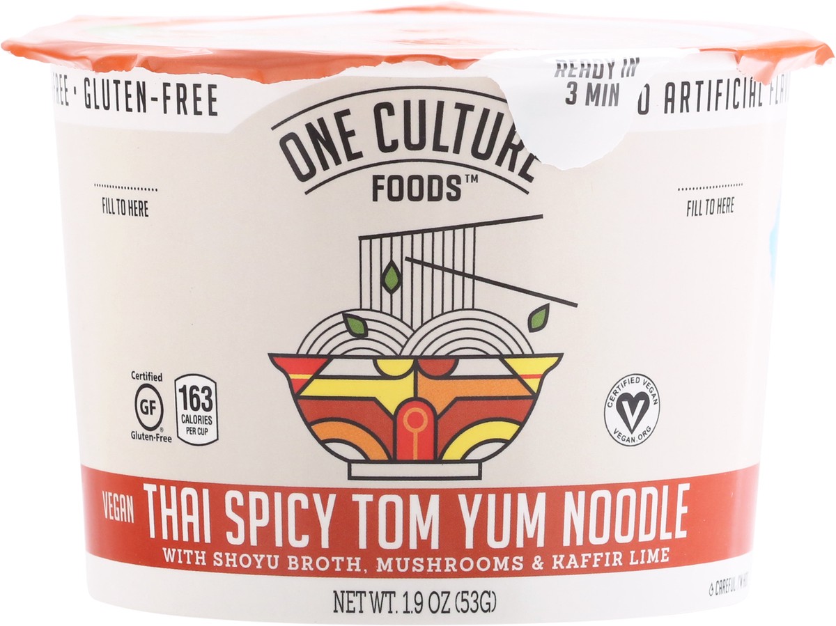 slide 3 of 12, One Culture Foods Thai Spicy Tom Yum Noodle 1.9 oz, 1.9 oz