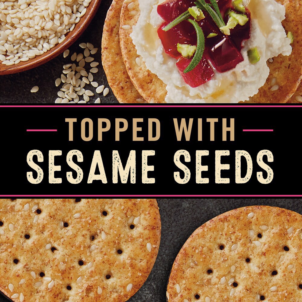 slide 4 of 5, Private Selection Sesame Entertainment Crackers, 6 oz