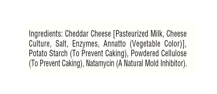 slide 5 of 7, Sargento Off The Block Mild Cheddar Fine Cut Shredded Cheese, 8 oz