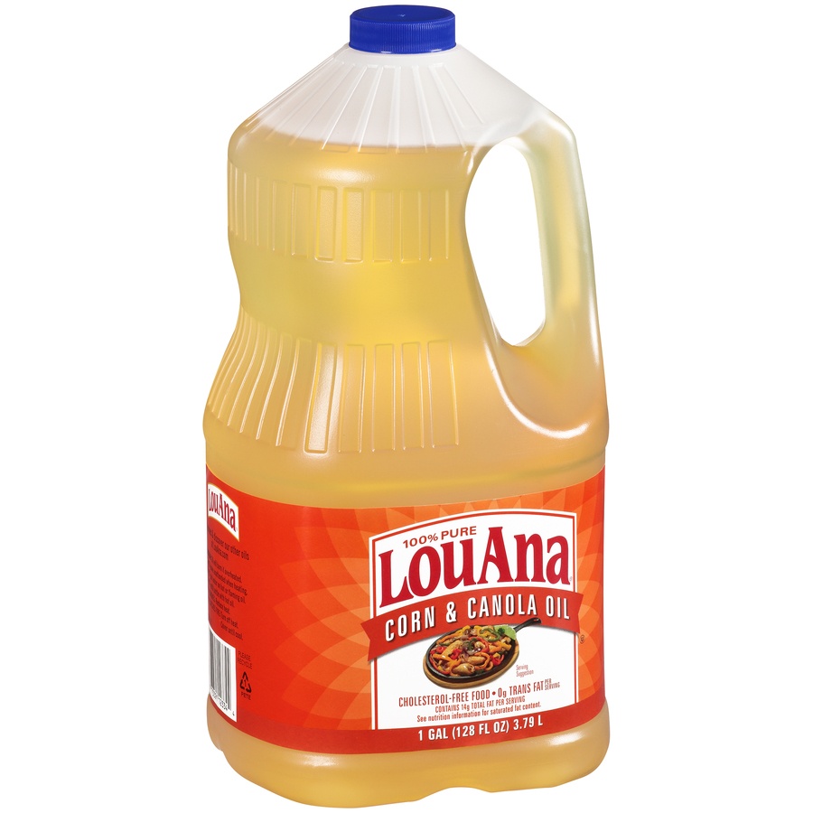 LouAna All Natural Canola Corn Oil Of Saturated Fat 128 oz Shipt