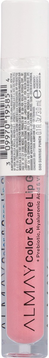 slide 2 of 12, Almay Color & Care Sunrise Punch 500 Lip Gloss 0.1 fl oz, 0.1 fl oz