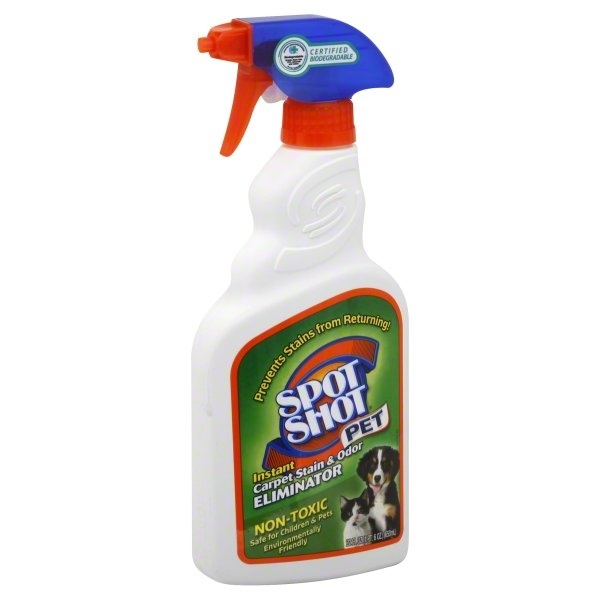 slide 1 of 1, Spot Shot Carpet Stain & Odor Eliminator, Instant, Pet, 22 oz