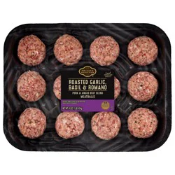 Private Selection Roasted Garlic Basil & Romano Meatballs