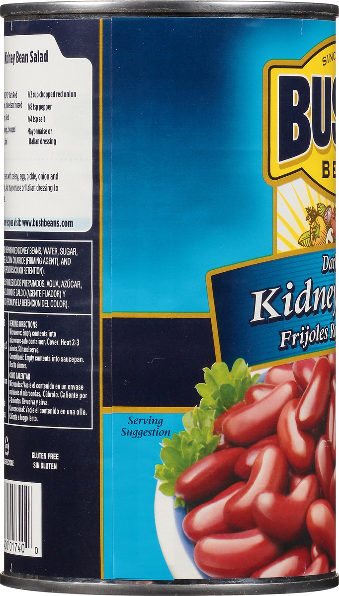 slide 4 of 8, Bush's Best Bush's Dark Red Kidney Beans 27 oz, 27 oz