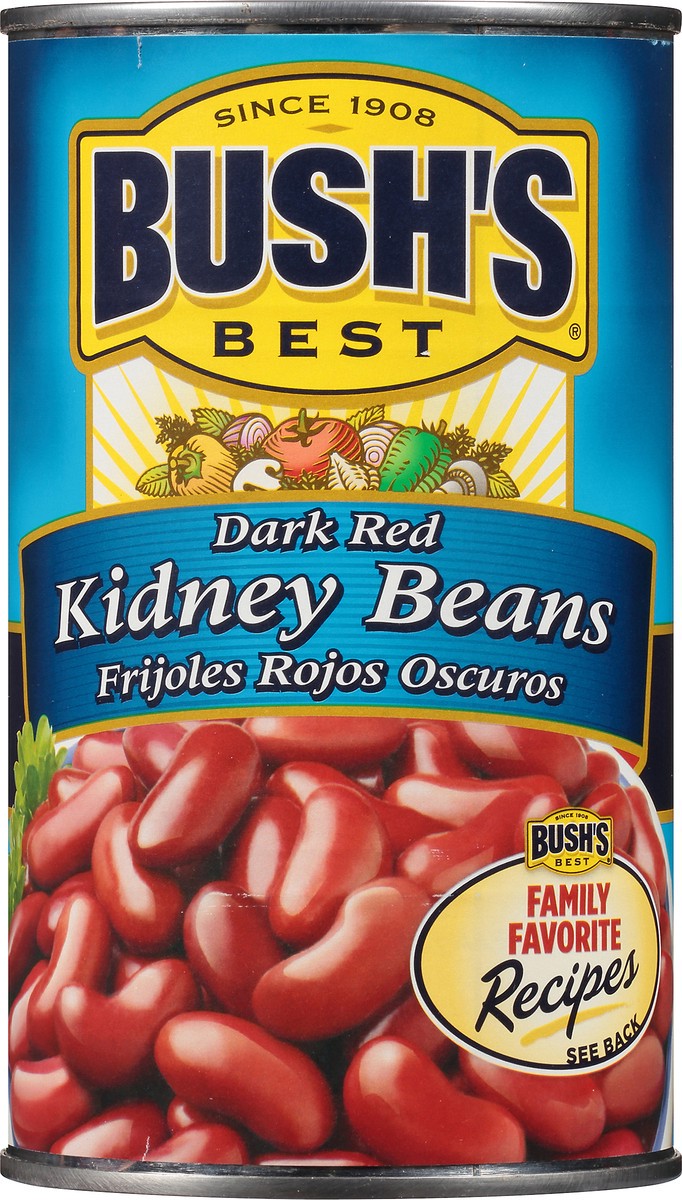 slide 5 of 8, Bush's Best Bush's Dark Red Kidney Beans 27 oz, 27 oz