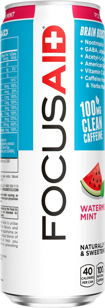 slide 4 of 7, FOCUSAID Lifebev Focusaid, 12 fl oz