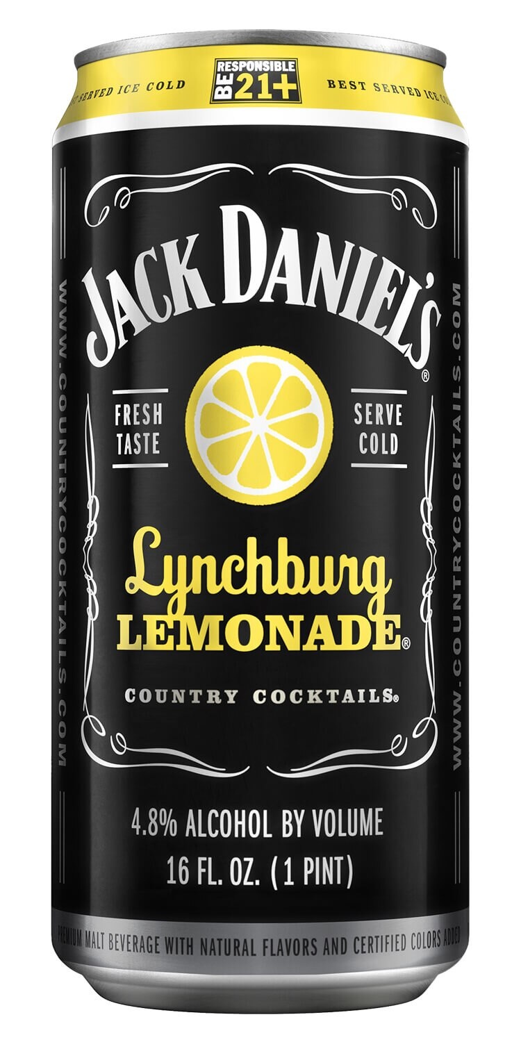 slide 1 of 1, Jack Daniel's Lynchburg Lemonade, 16 oz