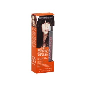 slide 1 of 1, Sally Hershberger Go With The Blow Home Heat Straightener + Natural Silk, 5 fl oz; 150 ml