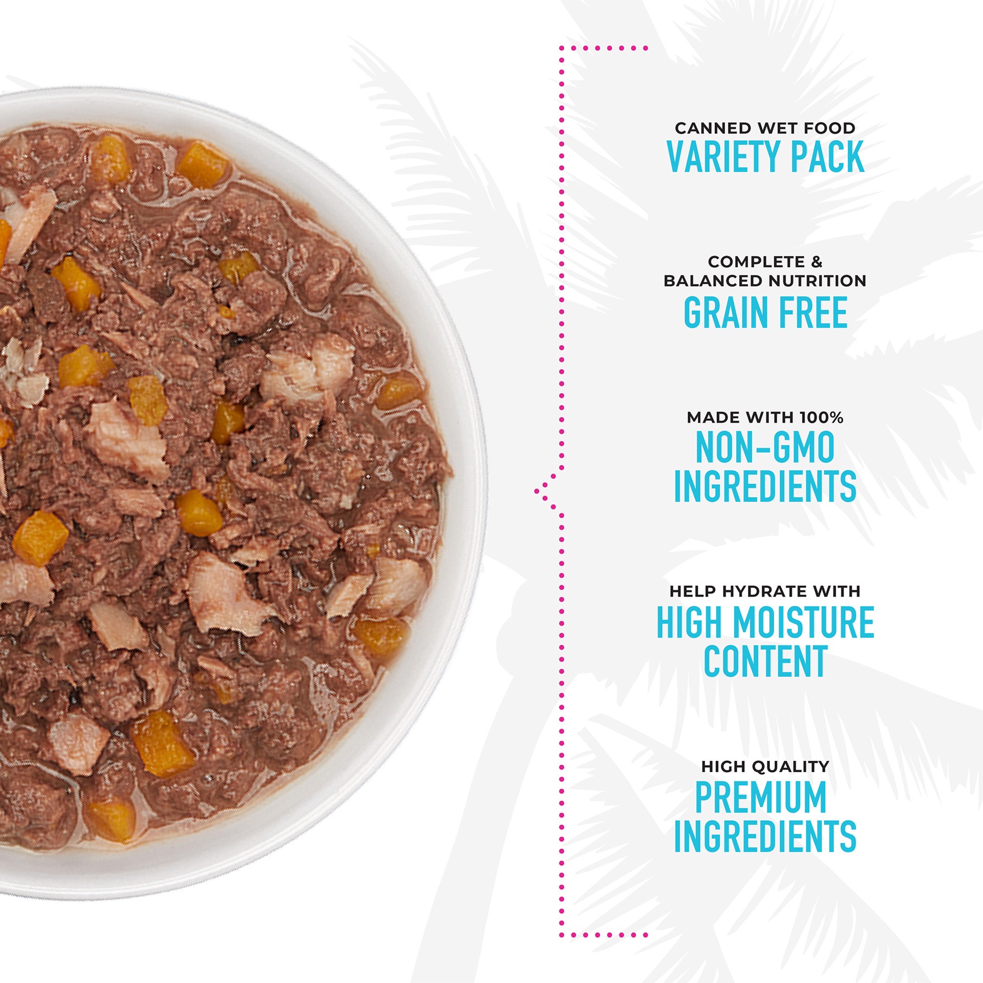 slide 8 of 8, Tiki Cat Aloha Friends Wet Cat Food, Variety Pack, 5.5 oz. Can (8 Count), 44 oz