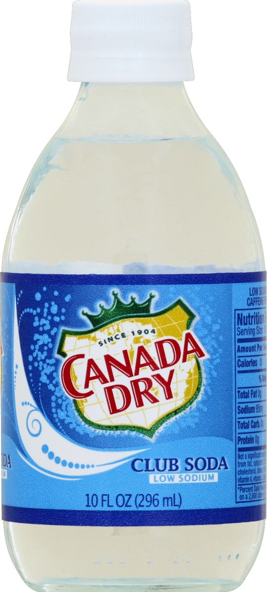 slide 1 of 5, Canada Dry Club Soda 6 ea, 6 ct