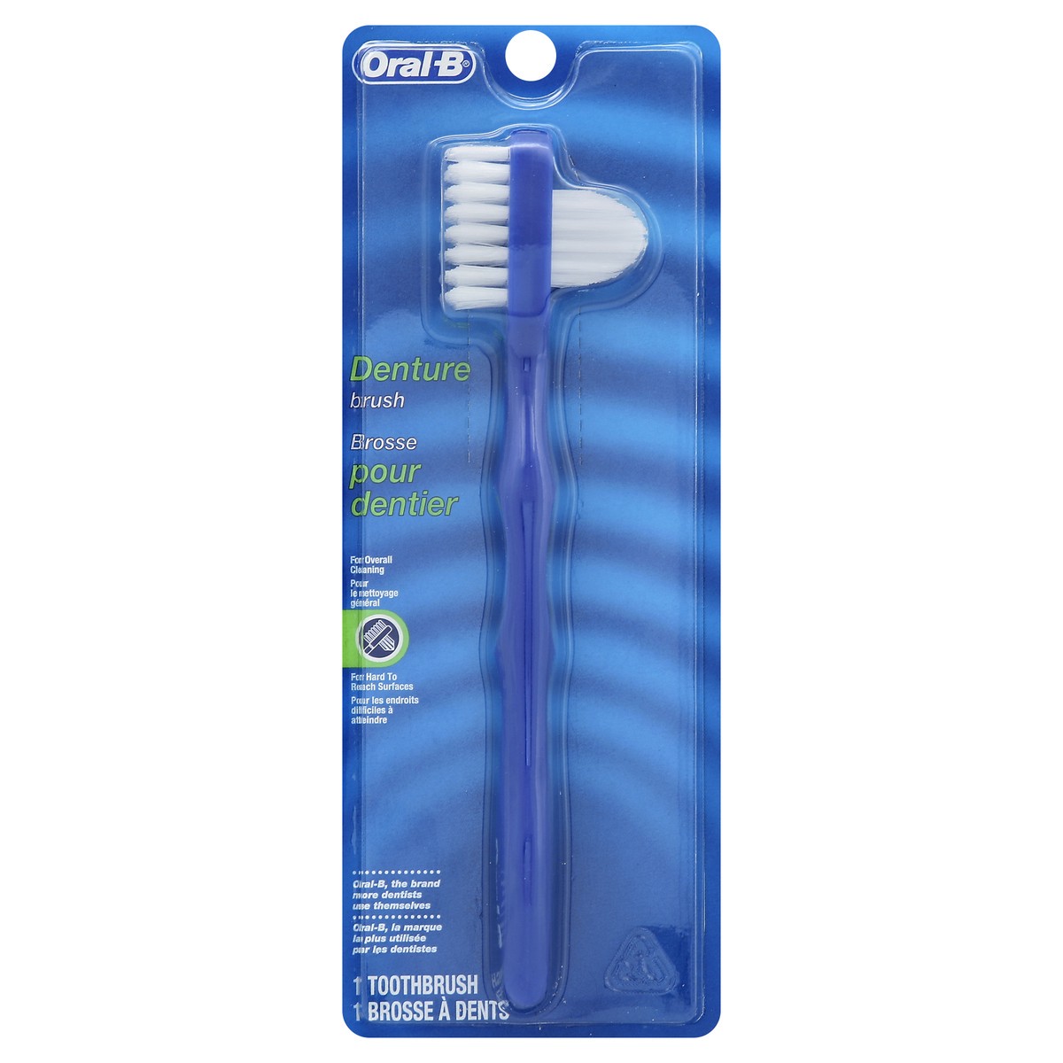 slide 3 of 3, Oral-B Denture Brush 1 ea, 1 ea