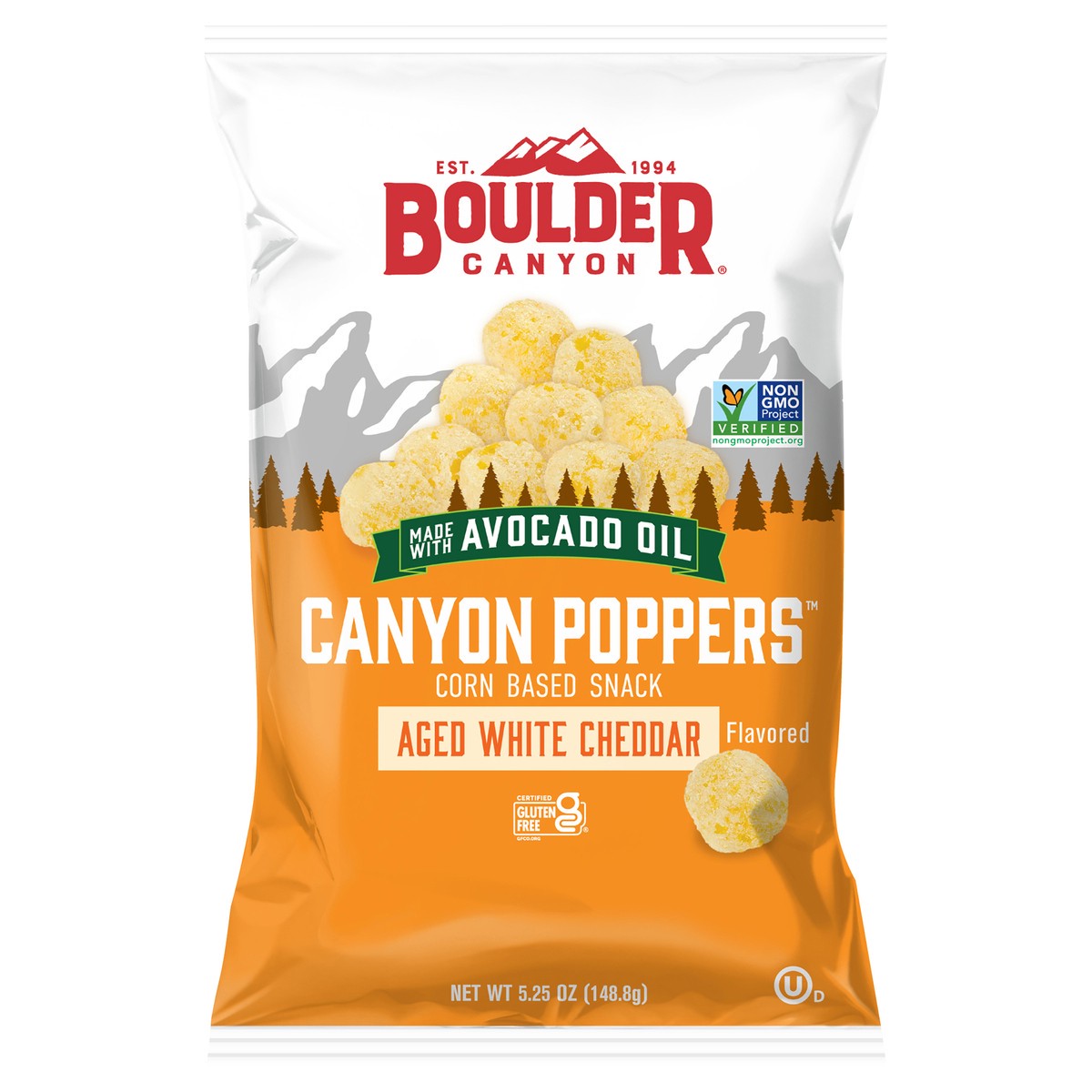 slide 1 of 11, Boulder Canyon White Cheddar Canyon Poppers 5.25 oz, 16 oz