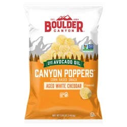 Boulder Canyon White Cheddar Canyon Poppers 5.25 oz