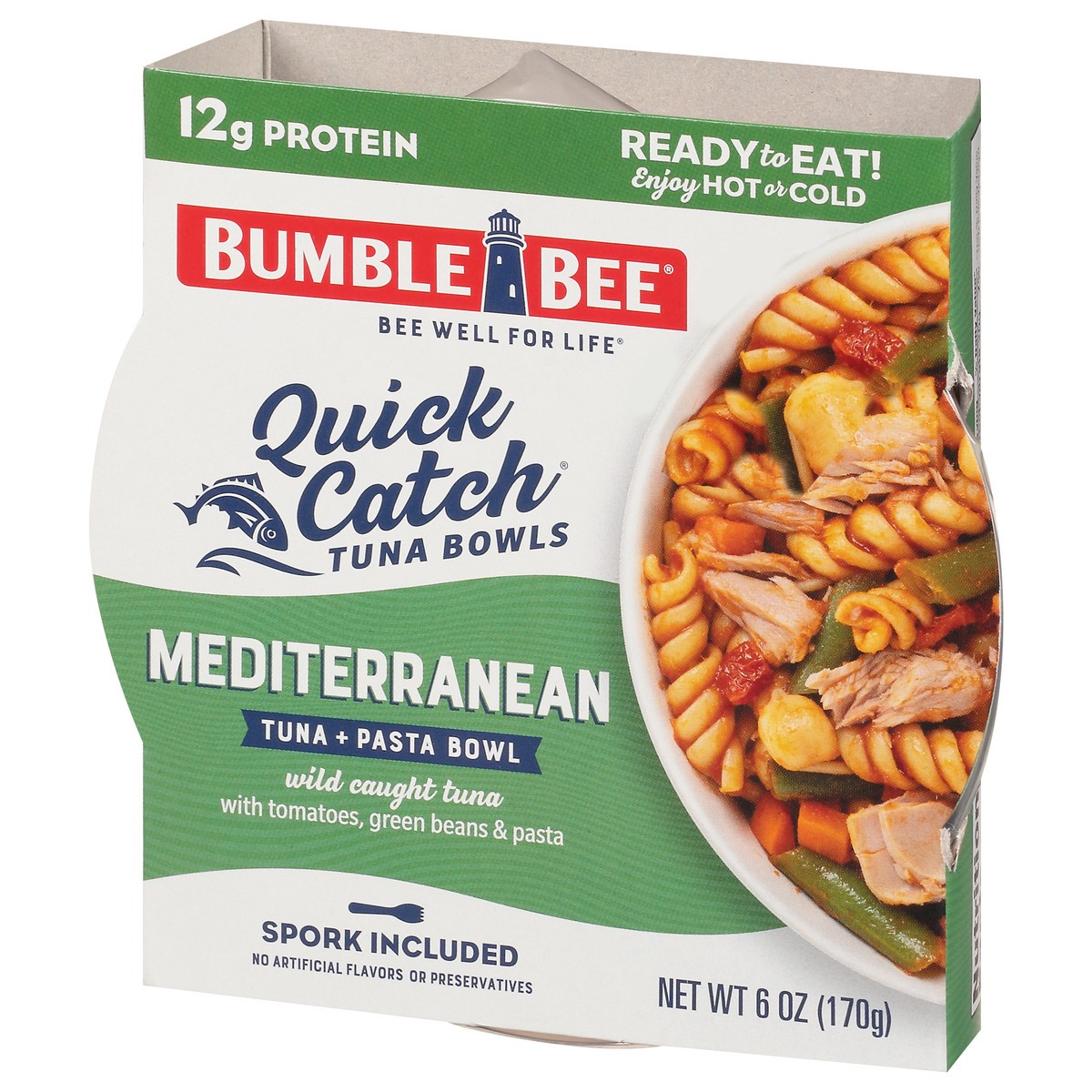 slide 3 of 10, Bumble Bee Quick Catch Mediterranean Tuna + Pasta Bowls, 6 oz