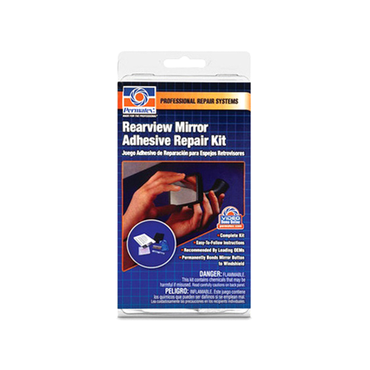 slide 1 of 4, Permatex Rearview Mirror Adhesive Repair Kit, 1 ct