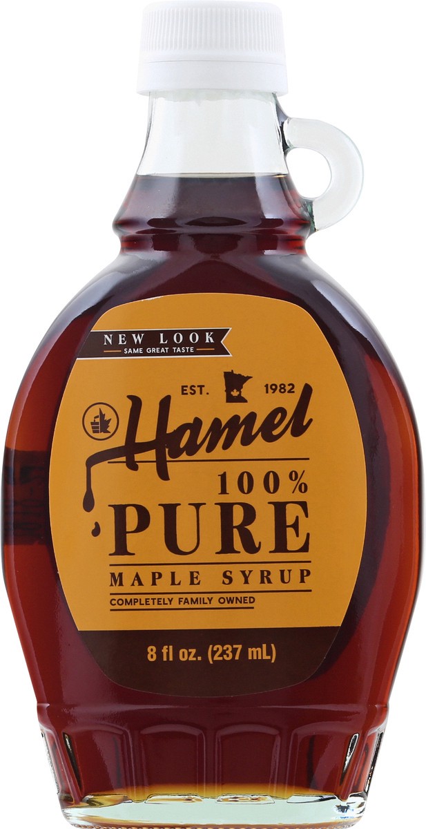 slide 1 of 7, Hamel Pure Maple Syrup, 8 fl oz