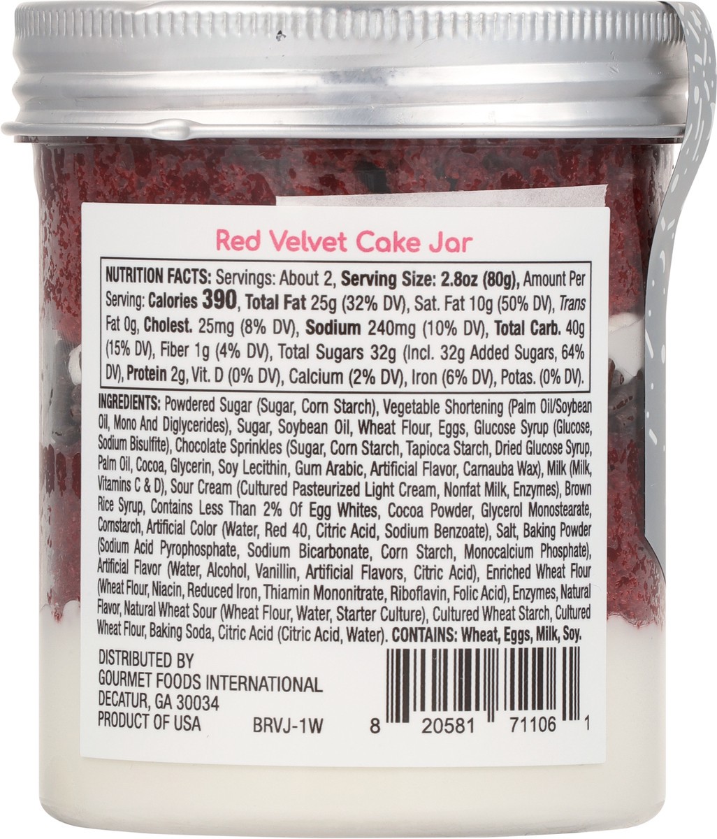 slide 14 of 14, Bite Cake In A Jar Red Velvet, 5.4 oz