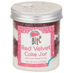 Bite Cake In A Jar Red Velvet