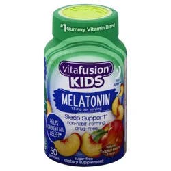 vitafusion Kids Gummies Tropical Peach Melatonin 50 ea