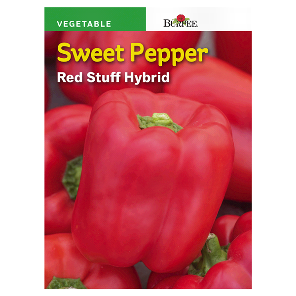 slide 1 of 1, Burpee Sweet Pepper, Red Stuff Hybrid, 1 ct