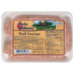 Kirby and Holloway Pork Sausage 16 oz