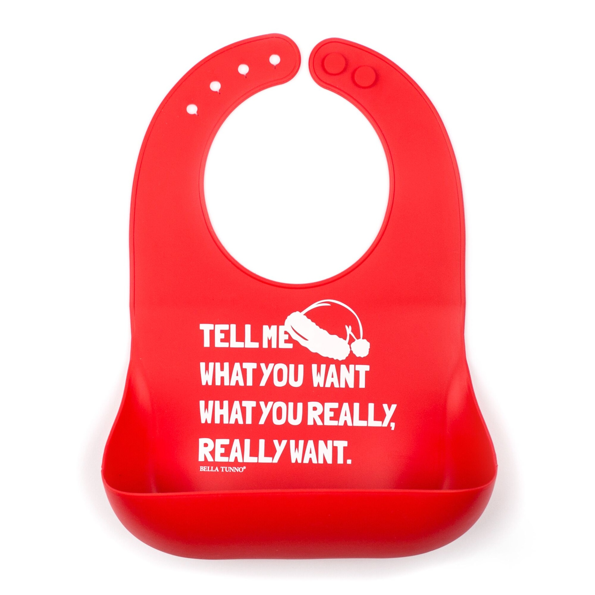 slide 1 of 1, Bella Tunno Really Want Wonder Bib, 1 ct