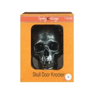 slide 1 of 1, Spooky Village Skull Door Knocker, 1 ct