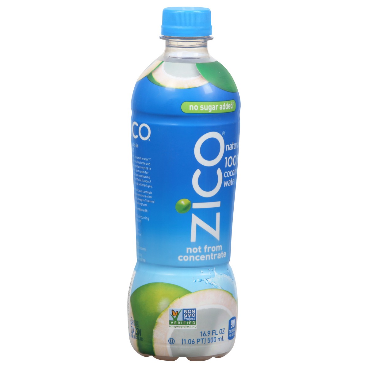 slide 9 of 11, Zico 100% Natural Coconut Water 16.9 fl oz, 16.9 fl oz