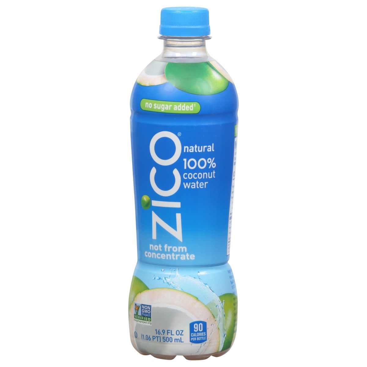 slide 2 of 11, Zico 100% Natural Coconut Water 16.9 fl oz, 16.9 fl oz