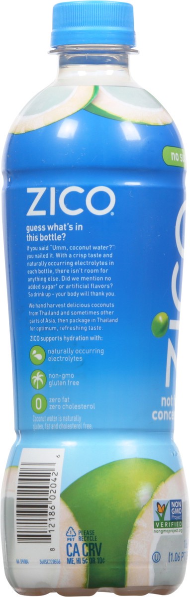 slide 6 of 11, Zico 100% Natural Coconut Water - 16.9 fl oz, 16.9 fl oz