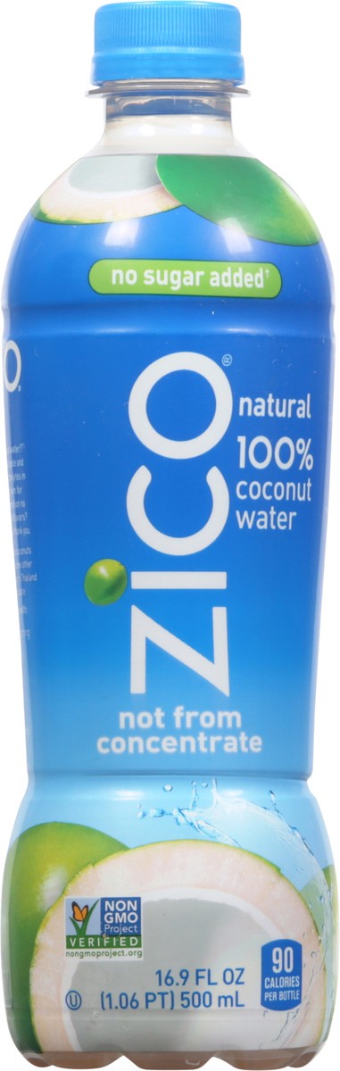 slide 11 of 11, Zico 100% Natural Coconut Water - 16.9 fl oz, 16.9 fl oz