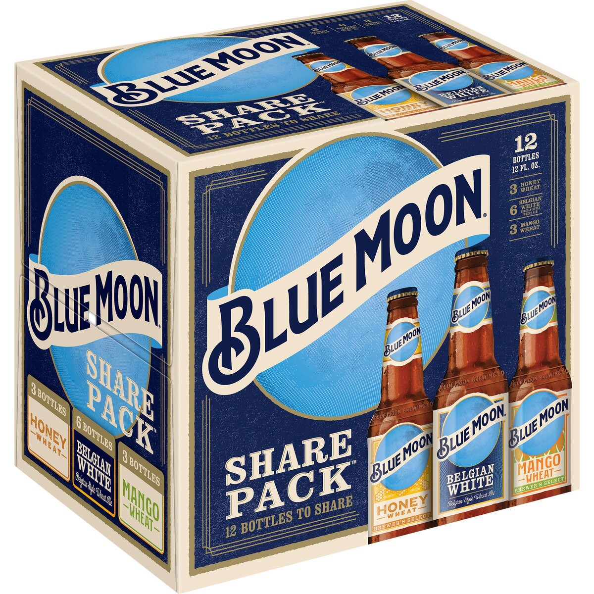 slide 3 of 3, Blue Moon Beer, 12 ct; 12 oz