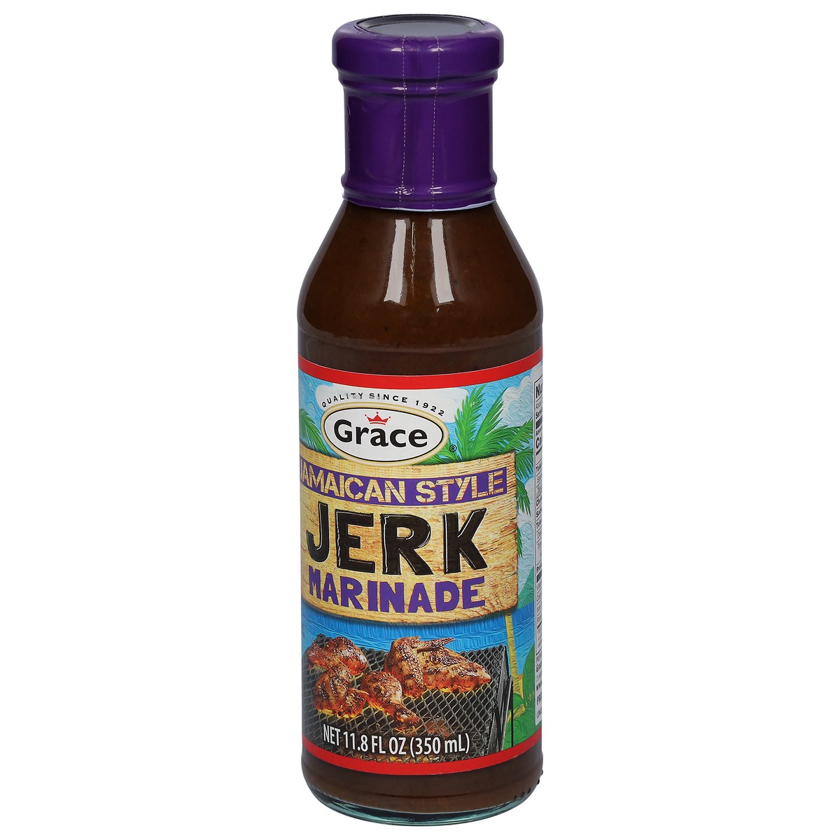 slide 5 of 9, Grace Jamaican Style Jerk Marinade, 11.8 fl oz