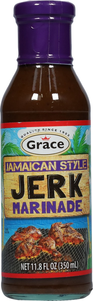 slide 6 of 9, Grace Jamaican Style Jerk Marinade, 11.8 fl oz