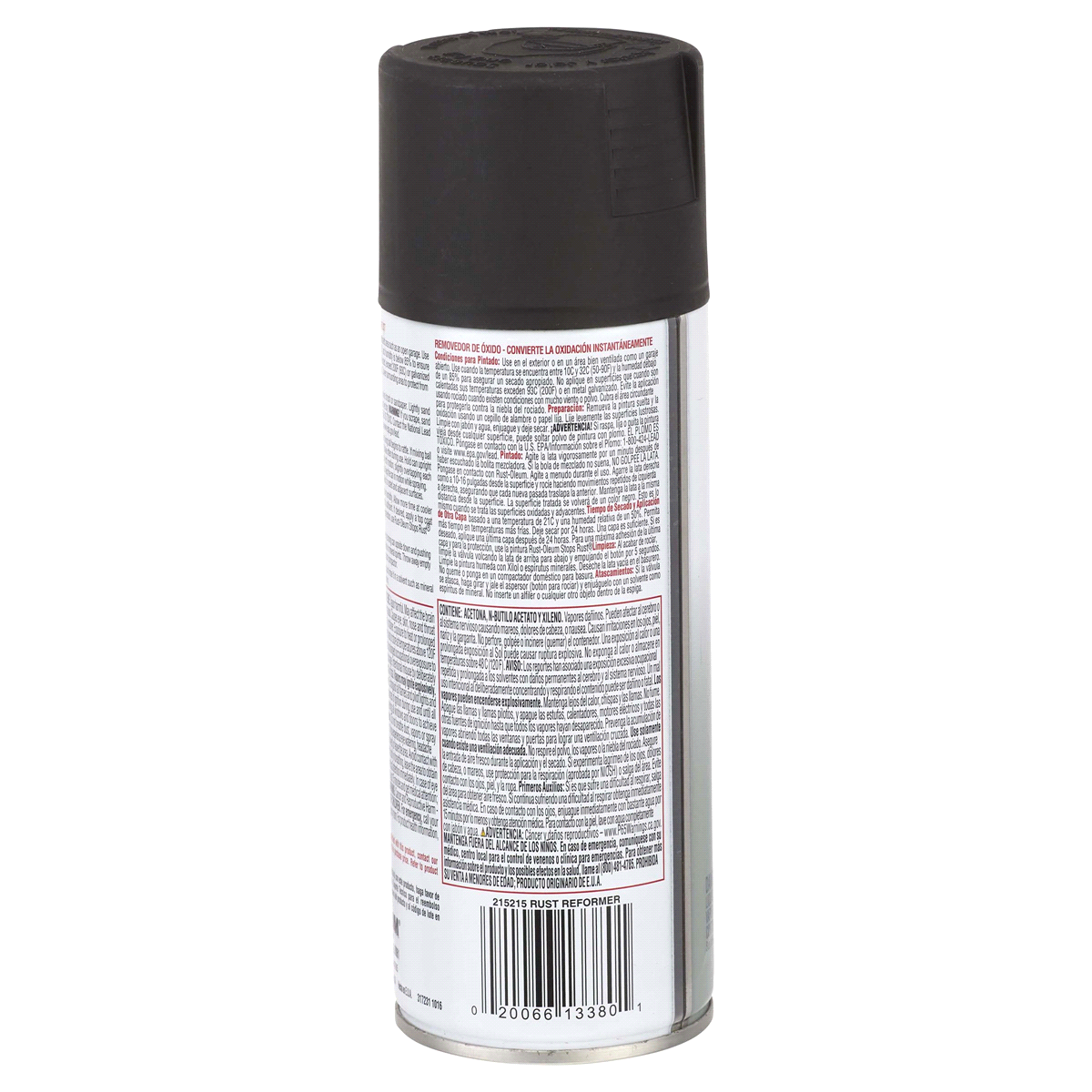 slide 3 of 9, Rust-Oleum Stops Rust Reformer Spray Paint - 215215, Black, 10.25 oz