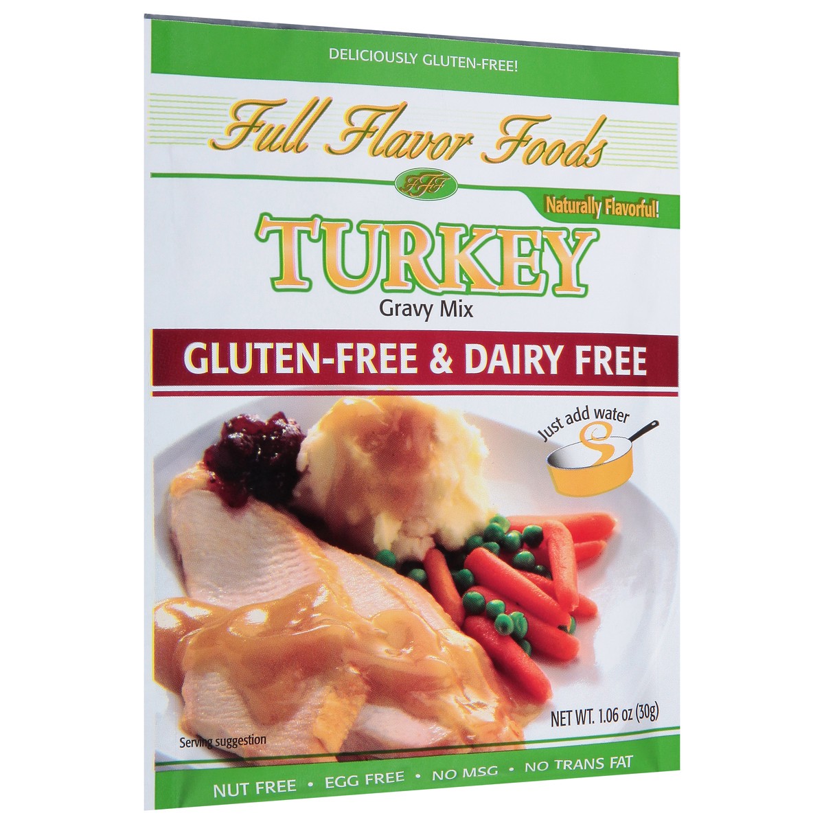 slide 5 of 13, Full Flavor Foods Fullflav Trky Grvy Mix, 1.06 oz