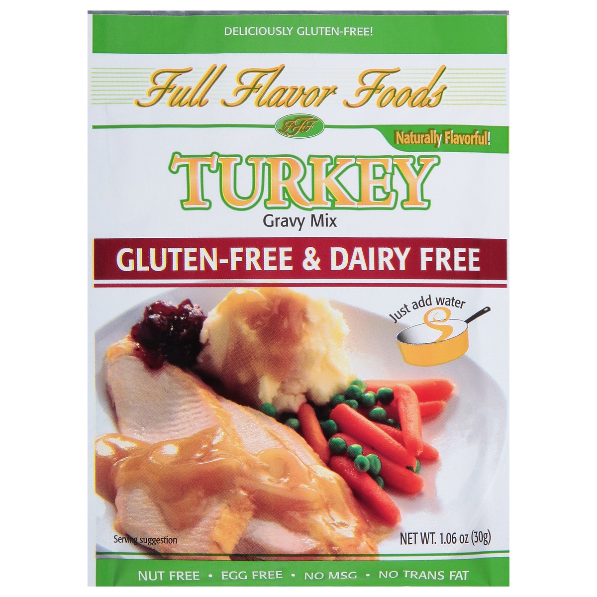 slide 1 of 13, Full Flavor Foods Fullflav Trky Grvy Mix, 1.06 oz