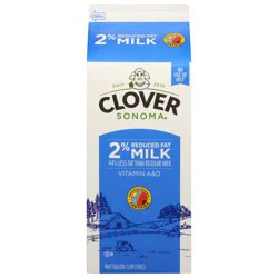 Clover Sonoma 2% Milk