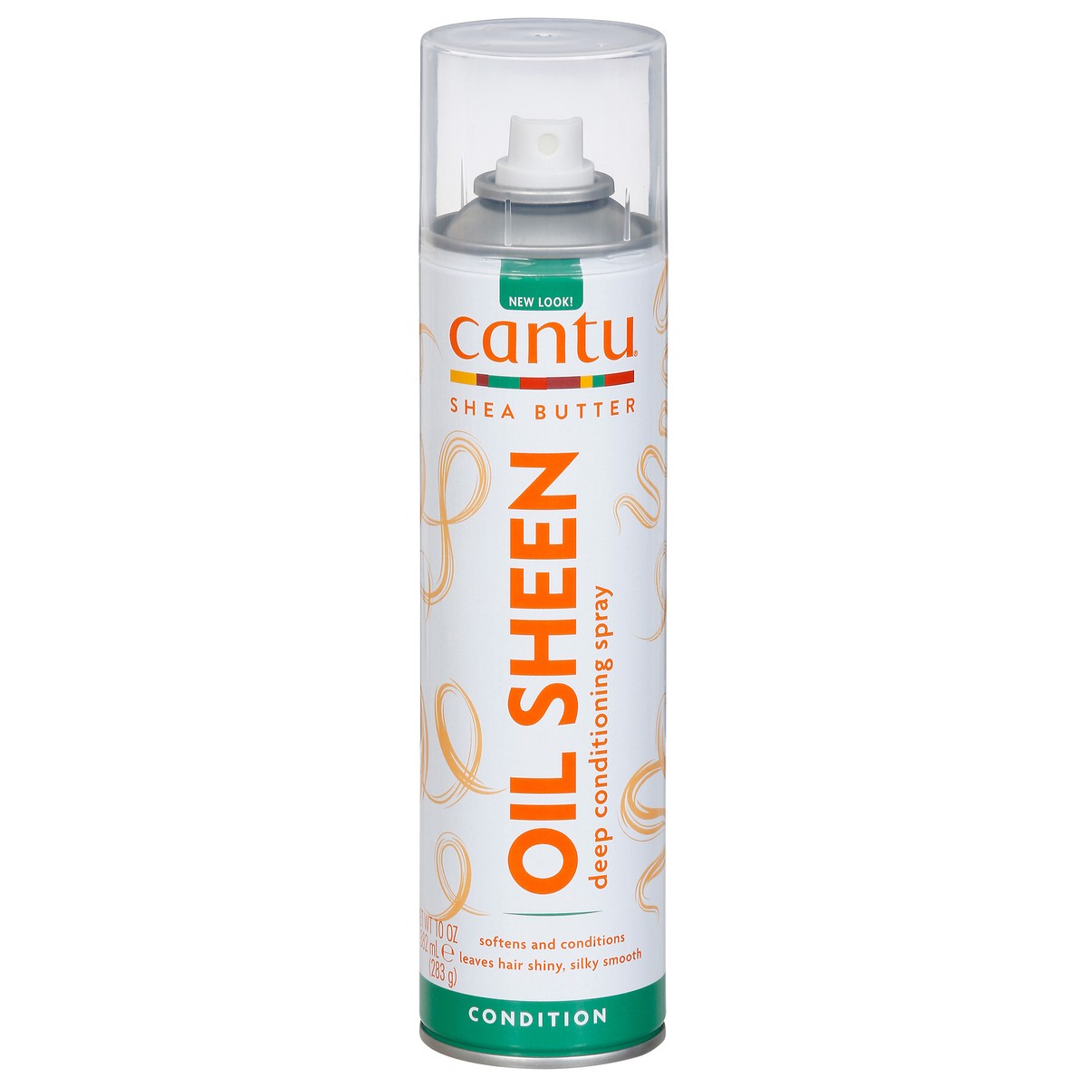 slide 1 of 13, Cantu Oil Sheen Shea Butter Deep Conditioning Spray 10 oz, 10 oz