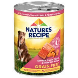 Nature's Recipe Grain Free Salmon Sweet Potato Pumpkin Pate