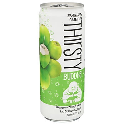 slide 1 of 1, Thirsty Buddha Sparkling Coconut Water - 11.2 oz, 11.2 oz