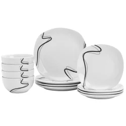 Tabletops Unlimited Logan Dinnerware Set