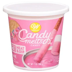 Wilton Candy Melts Pink Candy 7 oz