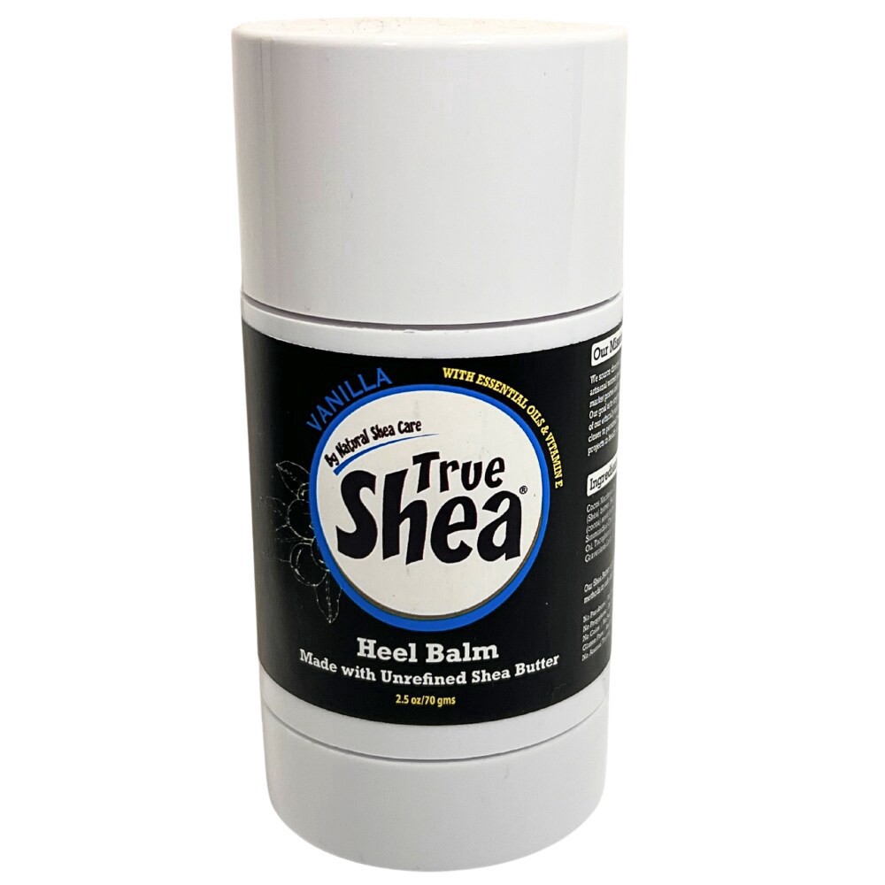 slide 2 of 2, True Shea® All-Natural Vanilla HeelBalm with Unrefined Shea Butte, 2.5 oz