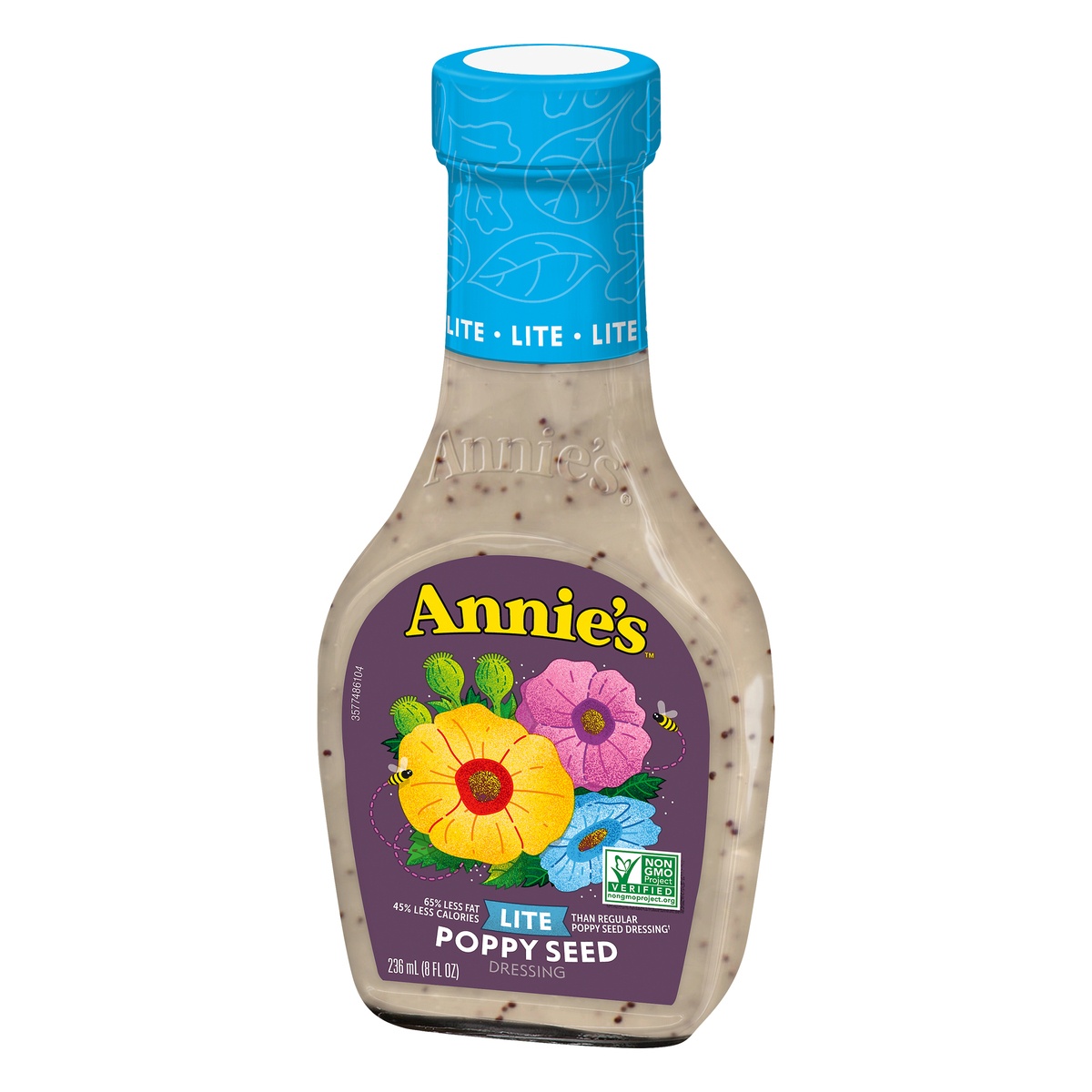 Annie's Naturals Organic Lite Poppy Seed Dressing 8 fl oz Shipt