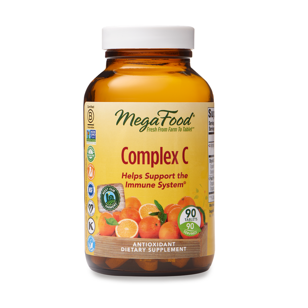 slide 1 of 1, MegaFood Complex C Daily Food, 90 ct