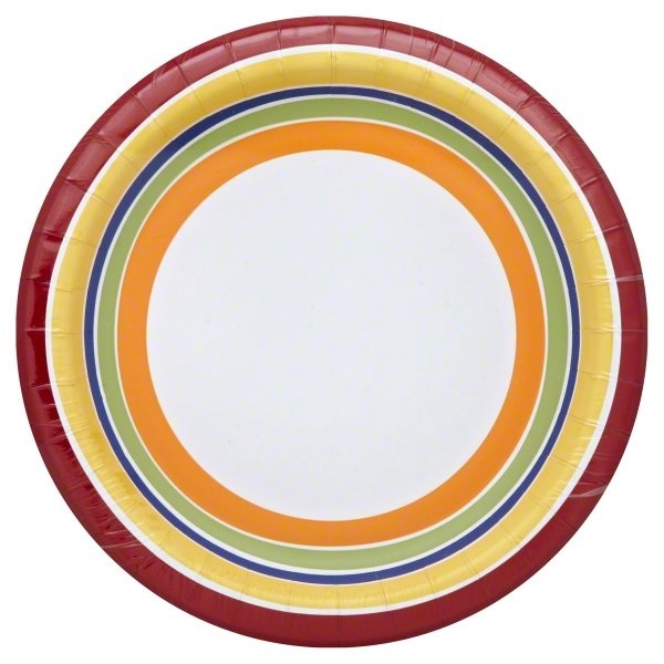 slide 1 of 1, Sensations Red Snack Plate, 8 ct