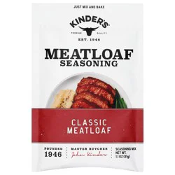 Kinder''s Classic Meatloaf Seasoning Mix 1.1 oz