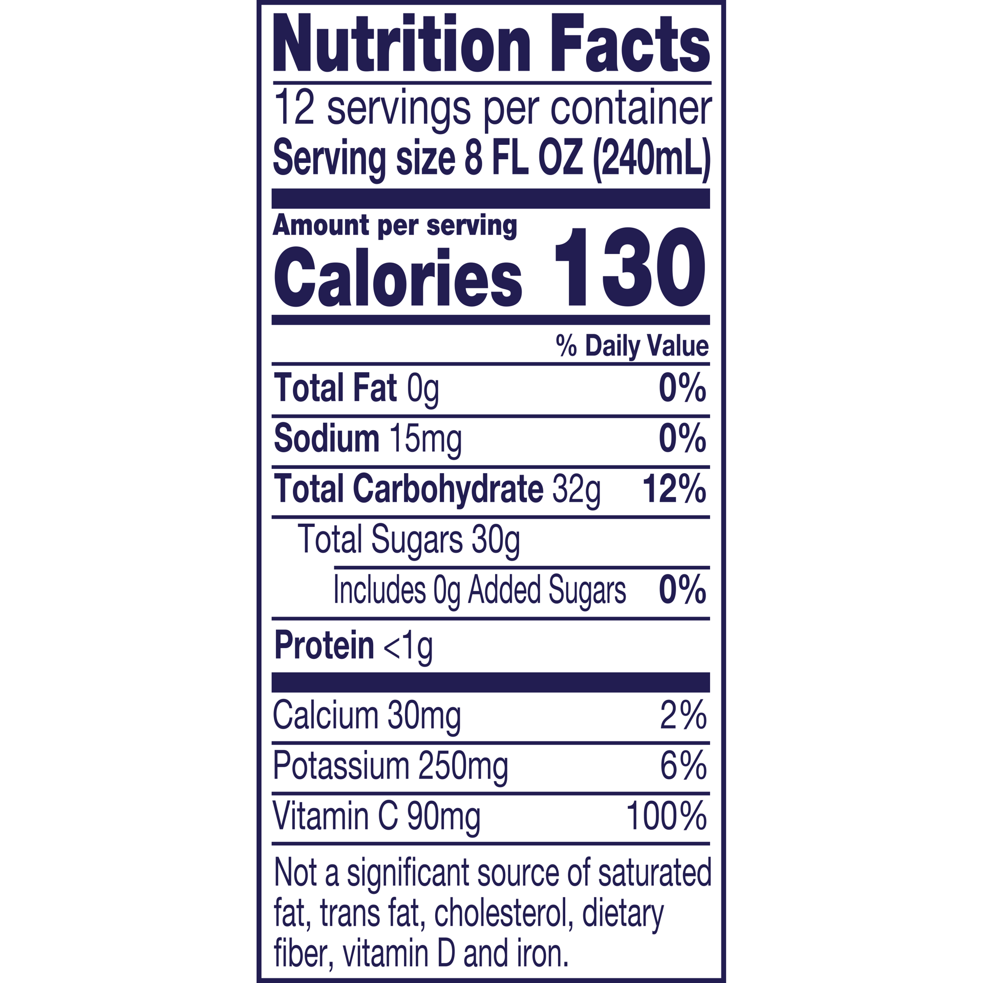 slide 4 of 4, Welch's 100% Juice, White Grape Cherry, 96 Fl Oz Bottle, 96 oz