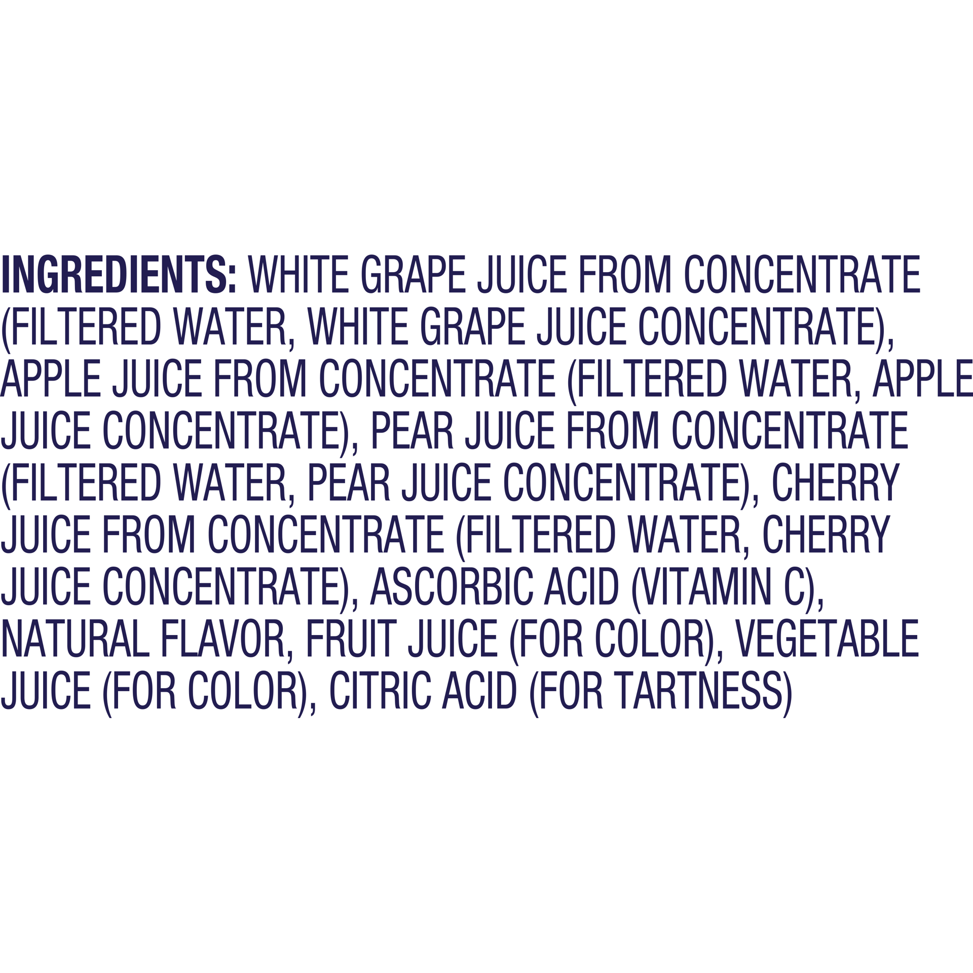 slide 2 of 4, Welch's 100% Juice, White Grape Cherry, 96 Fl Oz Bottle, 96 oz